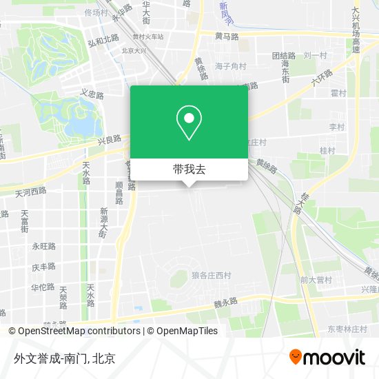 外文誉成-南门地图