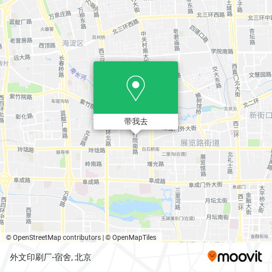 外文印刷厂-宿舍地图
