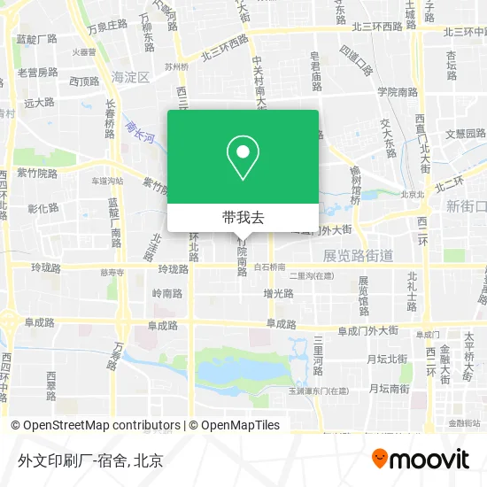 外文印刷厂-宿舍地图