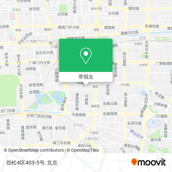 劲松4区403-5号地图