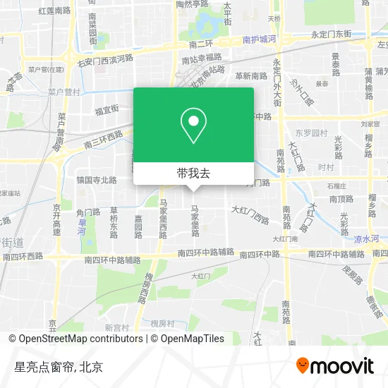 星亮点窗帘地图