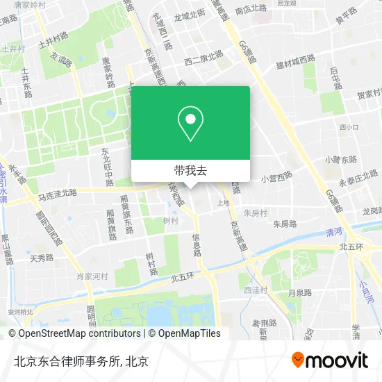 北京东合律师事务所地图