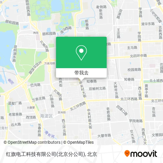 红旗电工科技有限公司(北京分公司)地图