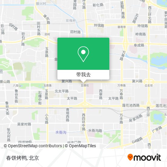 春饼烤鸭地图