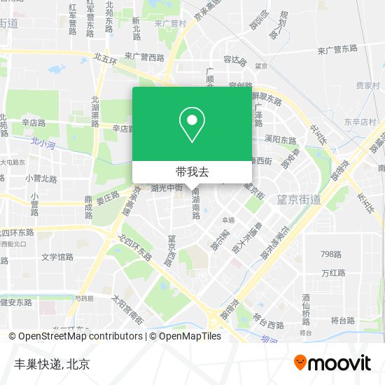 丰巢快递地图