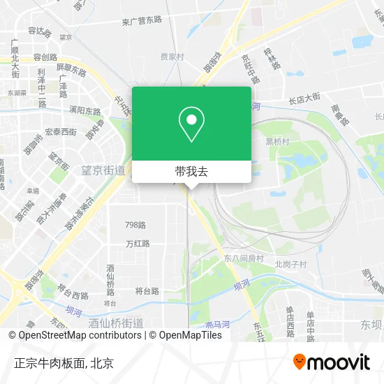 正宗牛肉板面地图