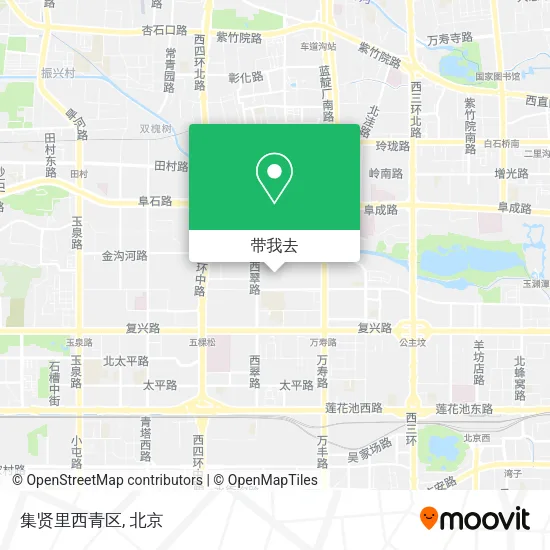 集贤里西青区地图