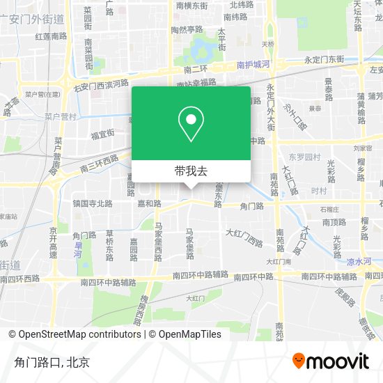 角门路口地图