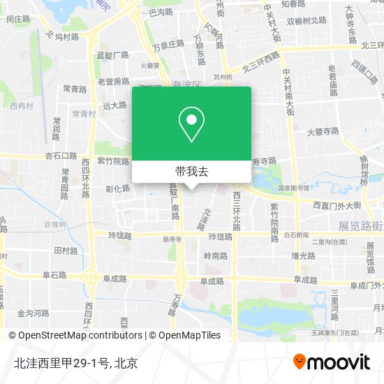 北洼西里甲29-1号地图