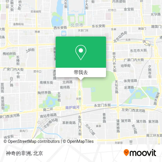 神奇的非洲地图