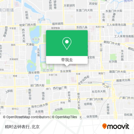 精时达钟表行地图