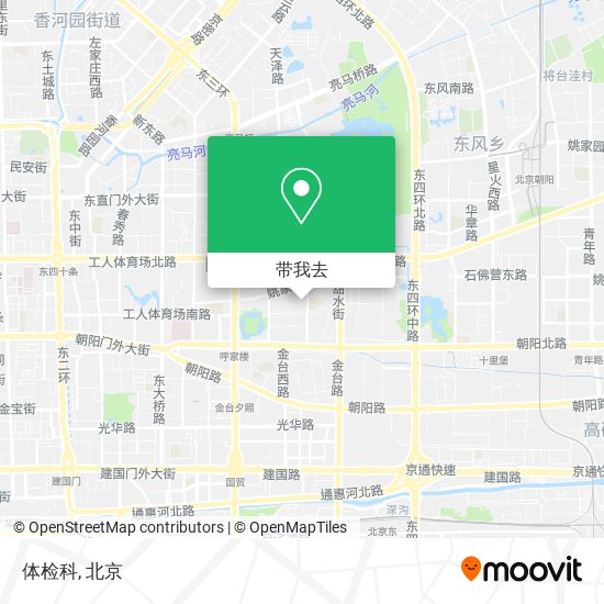 体检科地图