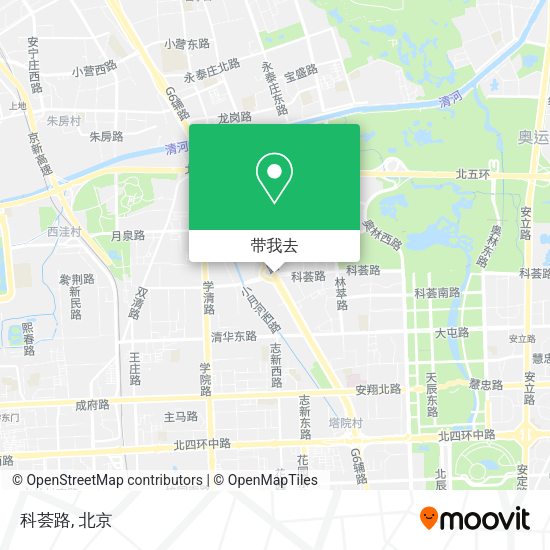 科荟路地图