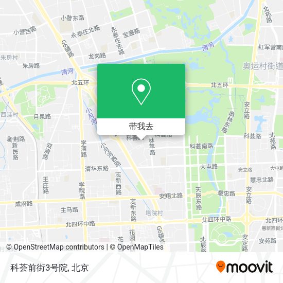 科荟前街3号院地图