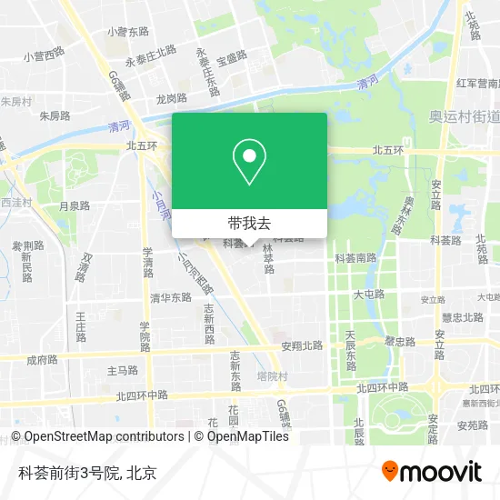 科荟前街3号院地图