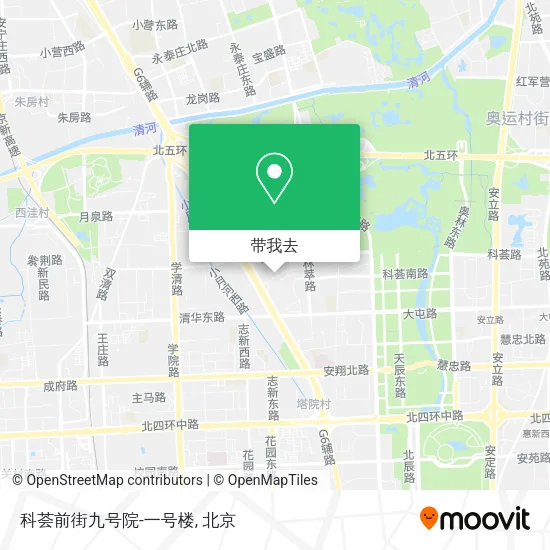 科荟前街九号院-一号楼地图