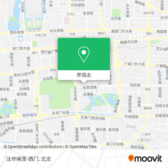 法华南里-西门地图