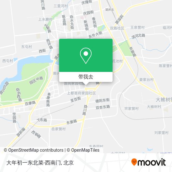 大年初一东北菜-西南门地图
