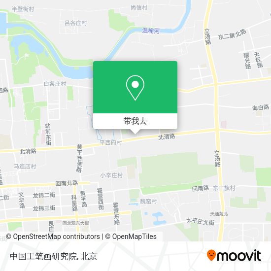 中国工笔画研究院地图
