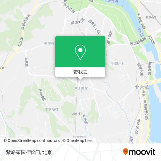 紫峪家园-西2门地图