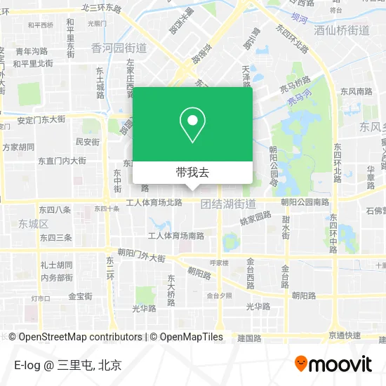 E-log @ 三里屯地图