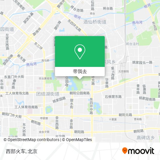 西部火车地图