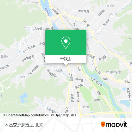 木杰森护肤造型地图