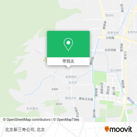 北京新三奇公司地图