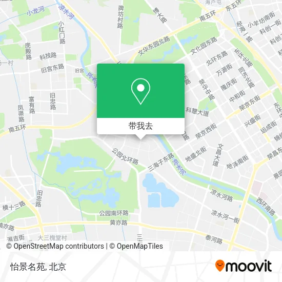 怡景名苑地图