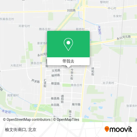 榆文街南口地图