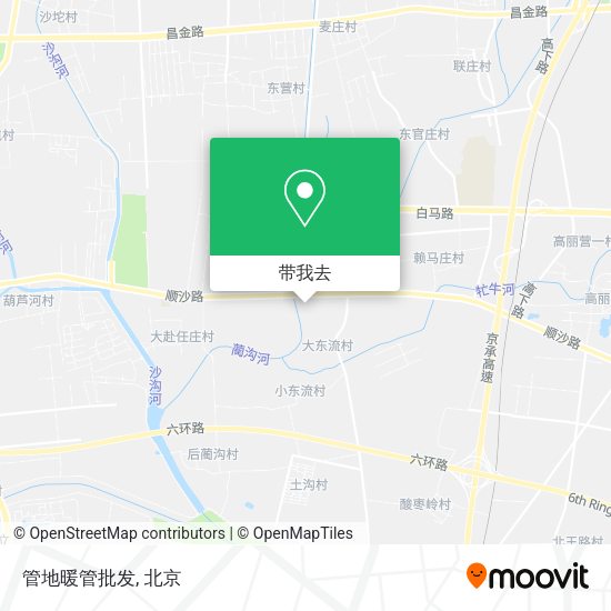 管地暖管批发地图