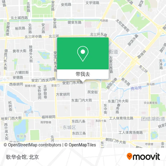 歌华会馆地图