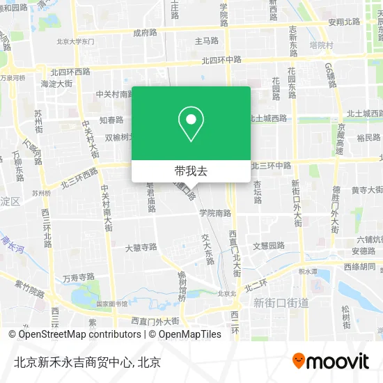北京新禾永吉商贸中心地图