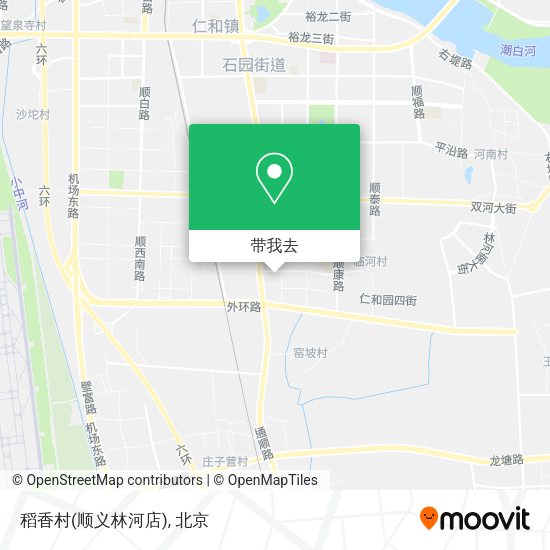 稻香村(顺义林河店)地图