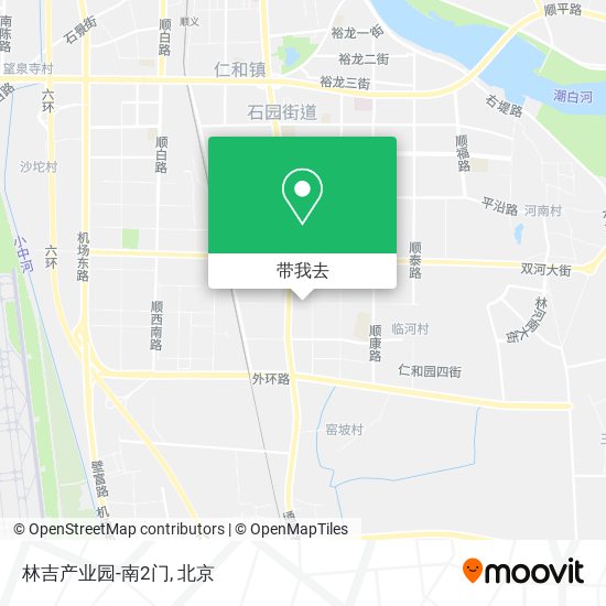 林吉产业园-南2门地图