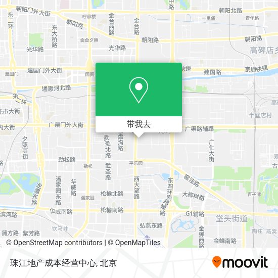 珠江地产成本经营中心地图