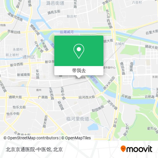 北京京通医院-中医馆地图