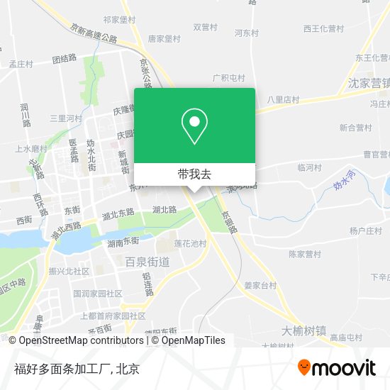 福好多面条加工厂地图