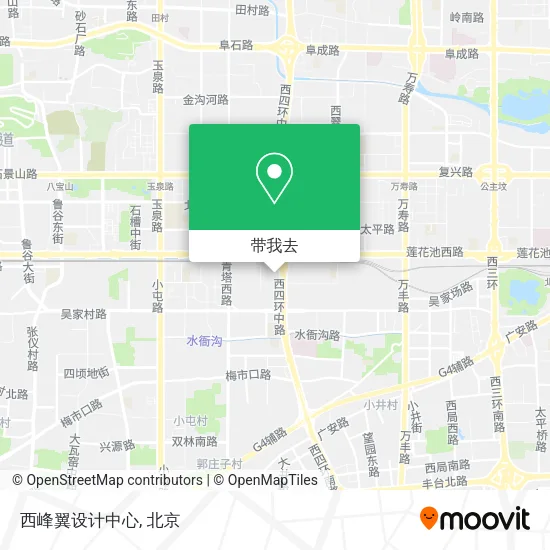 西峰翼设计中心地图
