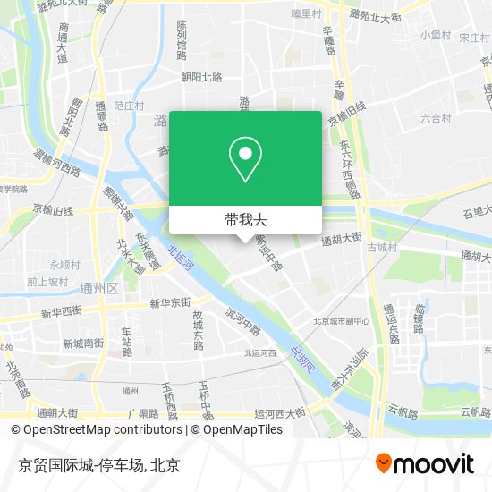 京贸国际城-停车场地图