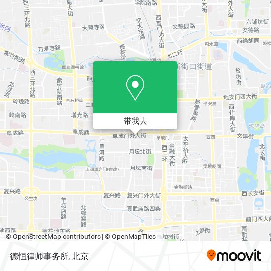 德恒律师事务所地图
