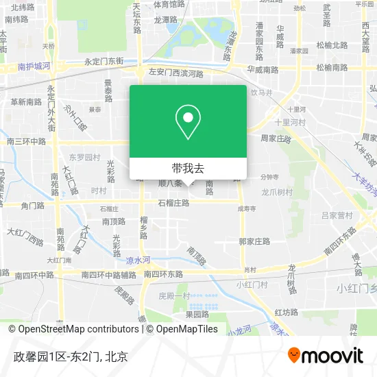 政馨园1区-东2门地图