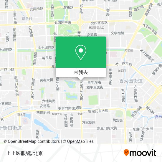 上上医眼镜地图