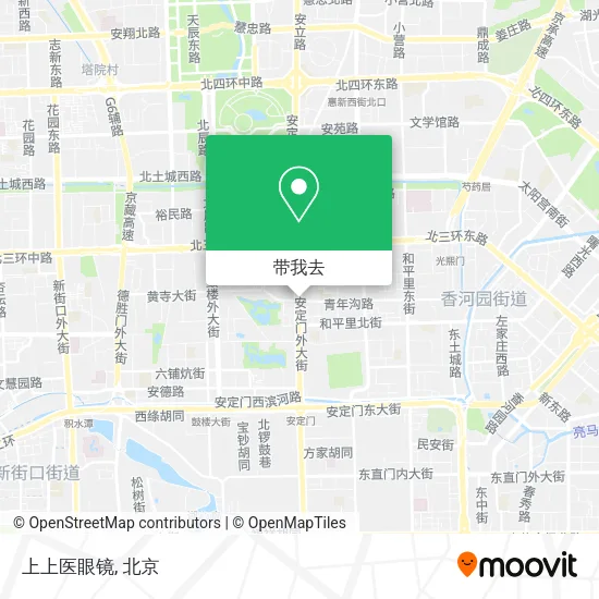 上上医眼镜地图
