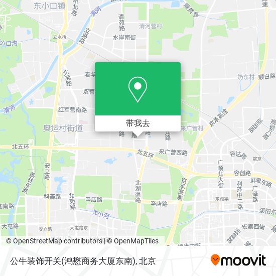 公牛装饰开关(鸿懋商务大厦东南)地图