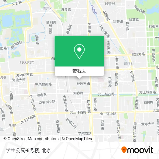 学生公寓-8号楼地图