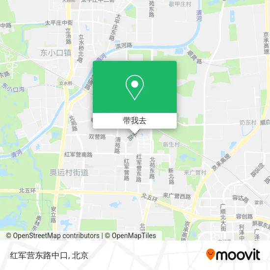 红军营东路中口地图