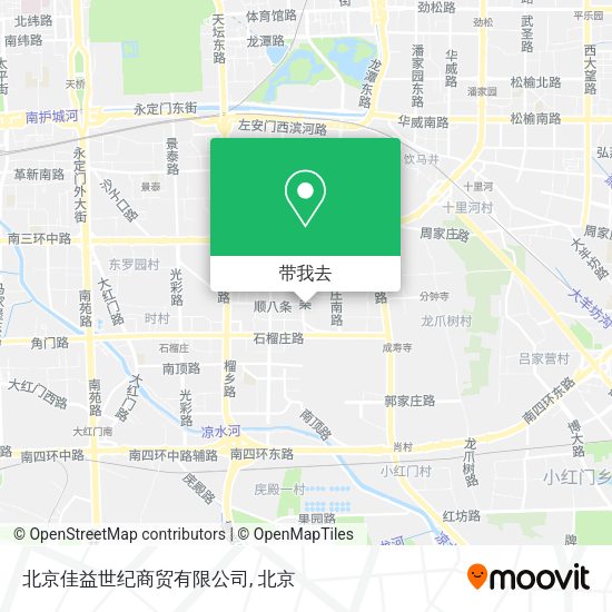北京佳益世纪商贸有限公司地图