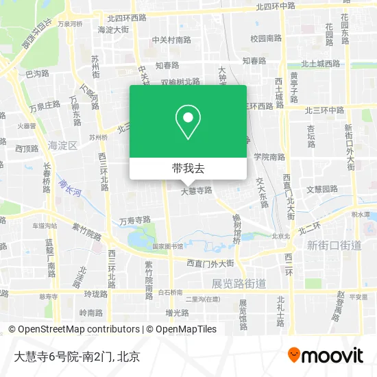 大慧寺6号院-南2门地图