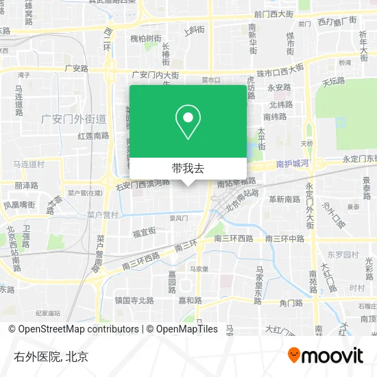 右外医院地图